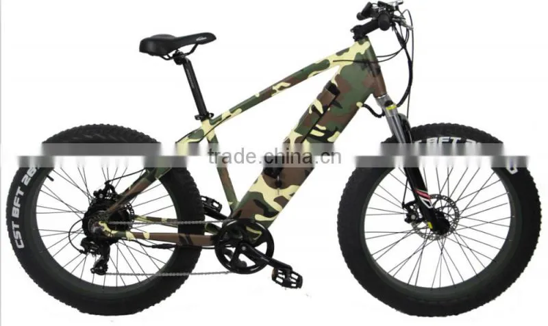 fat tire electric bicycle with 350w-8fun bafang motor