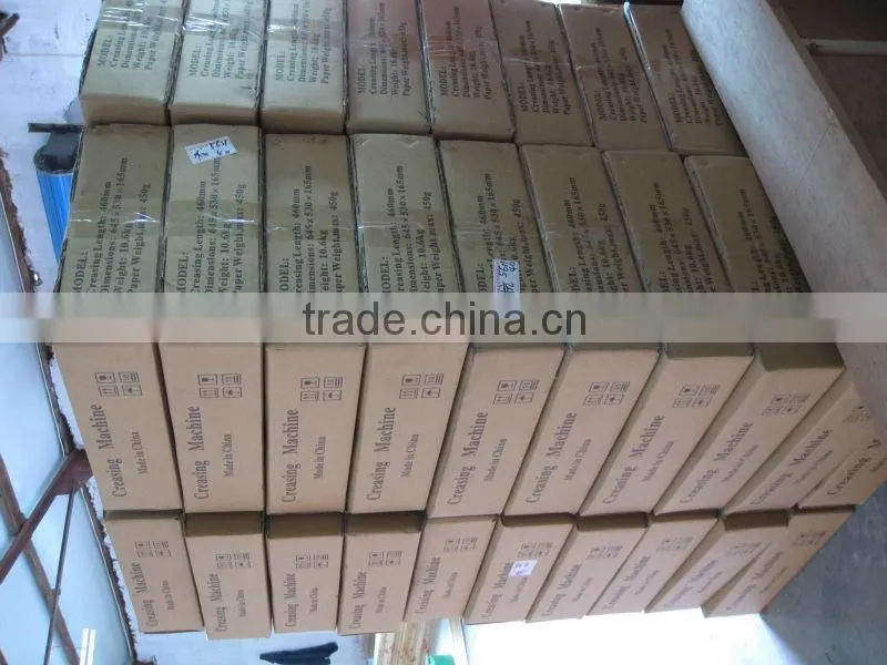 18inch 460MM manual creaser machine