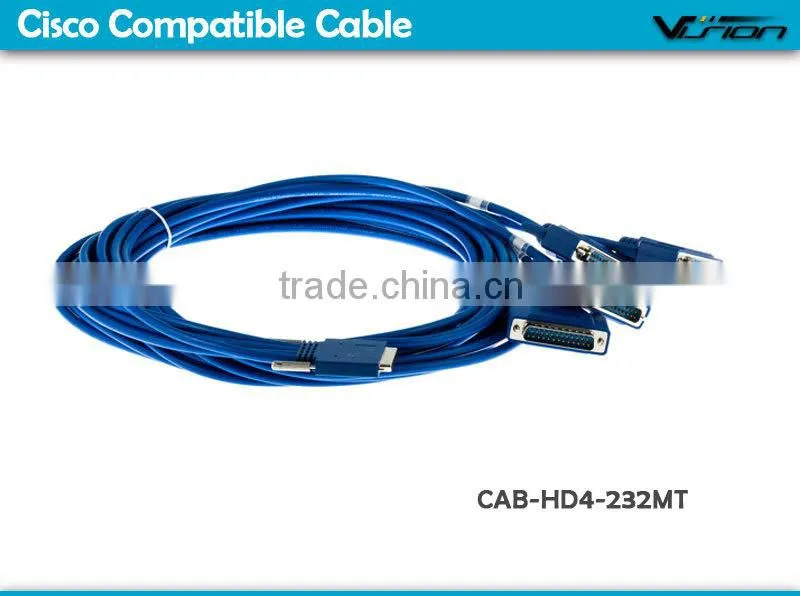 10FT CAB-HD4-232MT for Cisco High Density RS-232 Splitter Cable