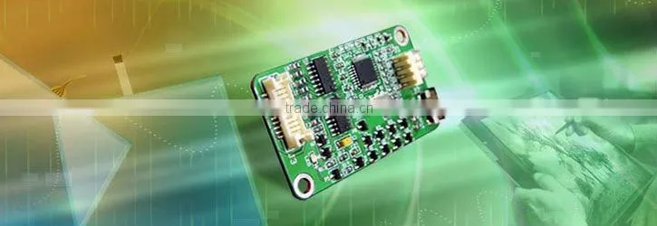 Dual RS232 and USB 4 wire resistive touch controller