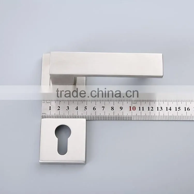 OEM 304 SS inox hollow handles, stainless steel solid door handle