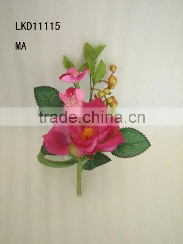 hight quality artificial natural flowers napkin ring with berries