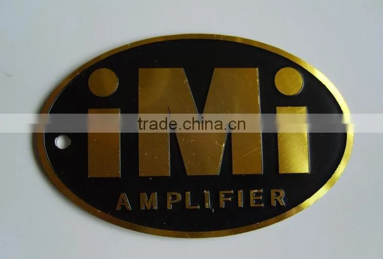 metal nameplates
