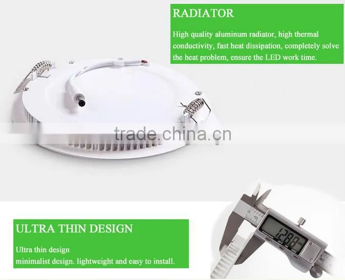 Hot sale 18w round led panel, 3W 4W 6W 9W 12w 15w 18w 25W led round panel light,18w Round Led Panel Light