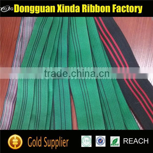 High Tenacity Customized Sofa Upholstery Webbing Tape
