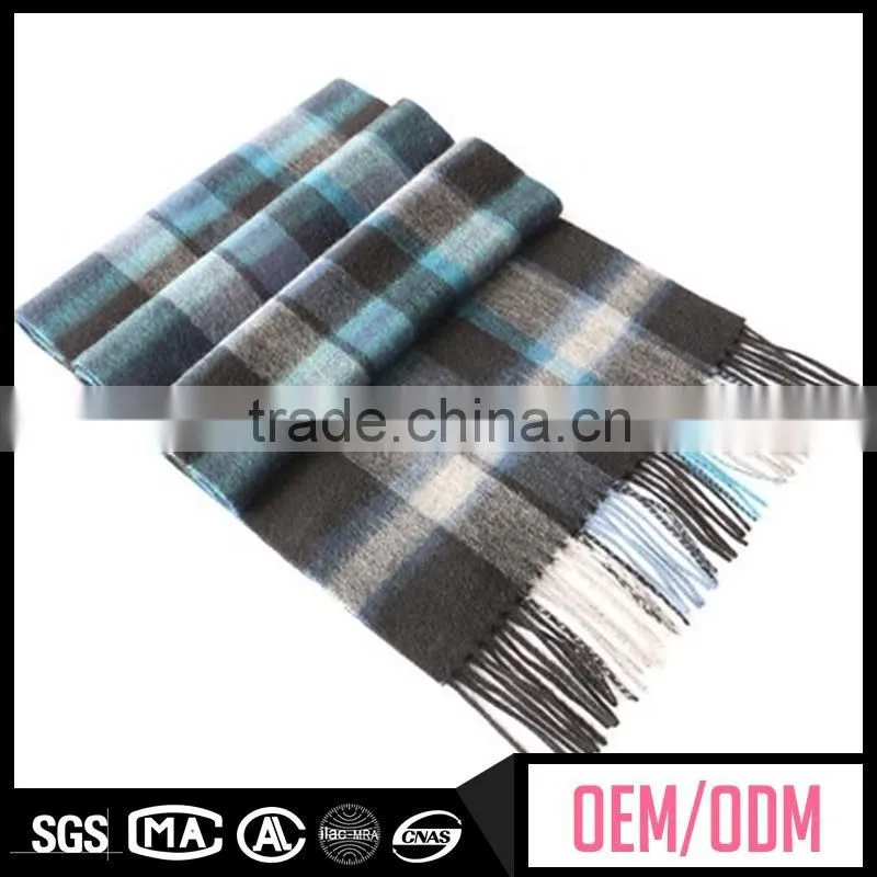 Wholesale elegant scarf, plain color wool scarf, neck scarf knitting pattern
