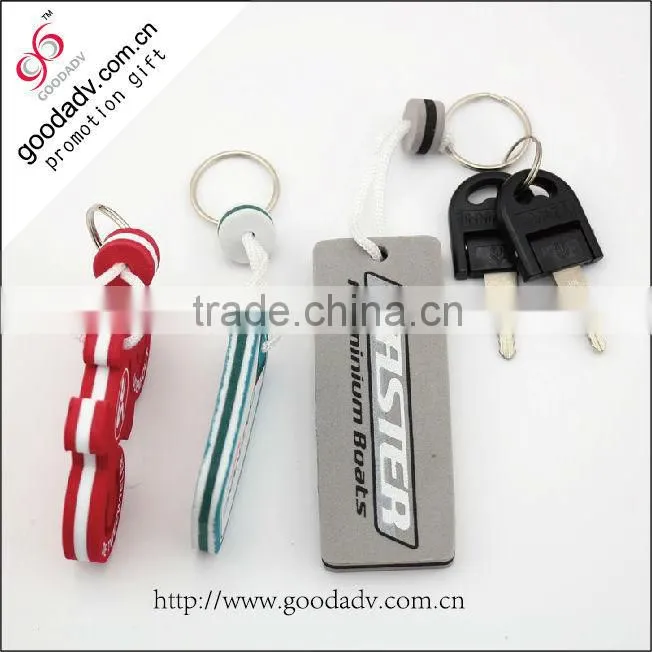 High quality good promotional gift bicycle shape eva key chain