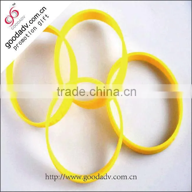 Waterproof tag custom mixture thin silicone bracelets with logo