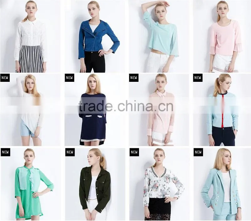 High Quality Women Garment Casual Dress Clothing Wholesale Supplier Printing Loose Chiffon Shirts