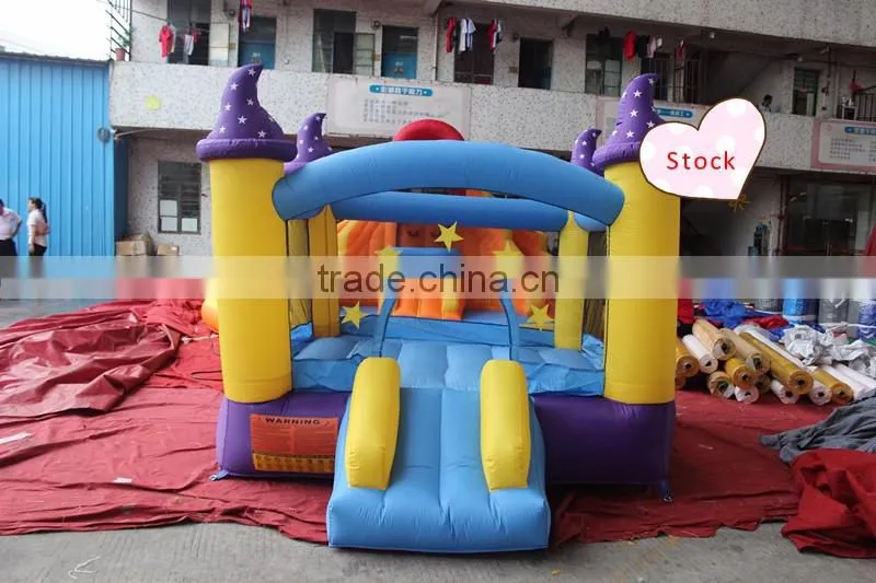 cheap inflatable indoor jumping bouncer house for kids,happy hop bouncy castle