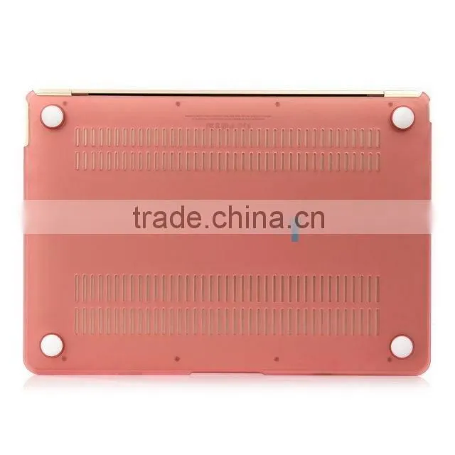 Wholesale Colored Plastic Hard Shell Case For 2015 MacBook 12 inch A1534 Pink