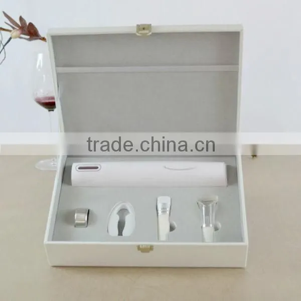 2016 new dsign cabernet 5-piece wine set in leather gift box