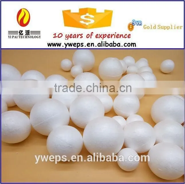Yiwu small packing soft foam balls for sale/decorative polyfoam balls