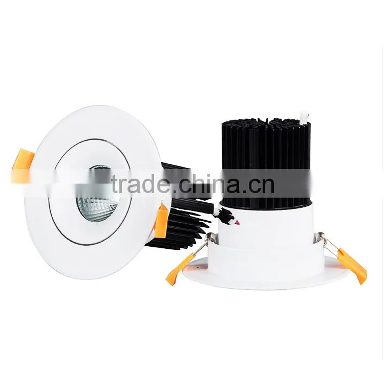 3 years warranty CE ROHS approval 5w 7w round square recessed led cob downlight