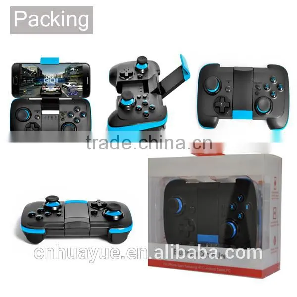 China joypad controlled for TV box bluetooth gamepad for android game joystick for iOS system