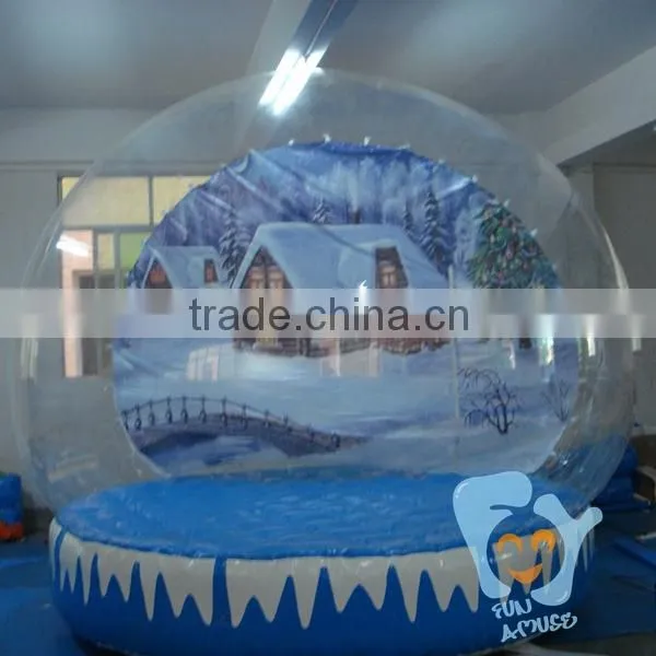 wedding snow globe inflate snow globe christmas