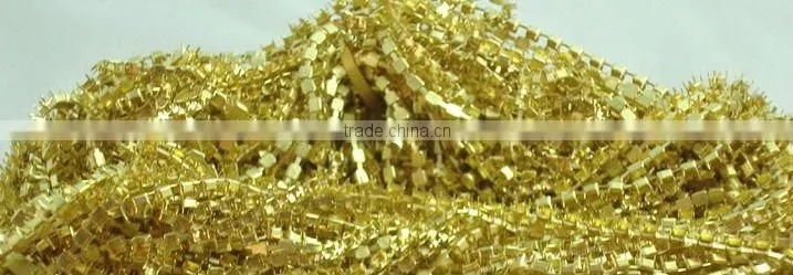 Grade A rhinestone cup chain ornament