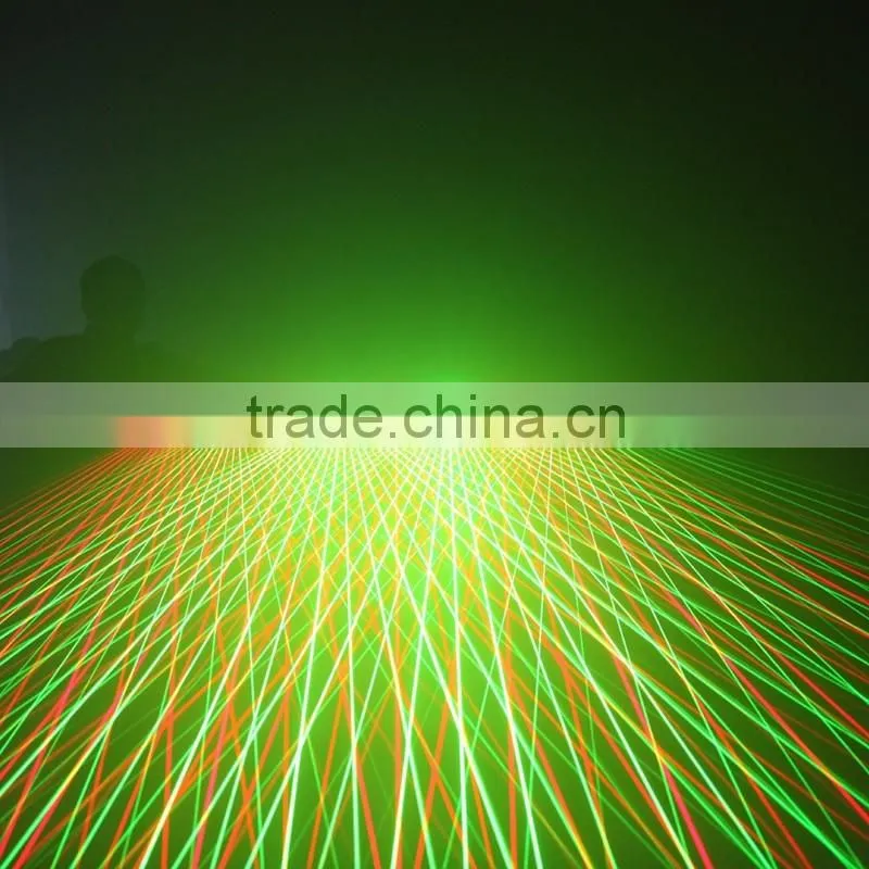 Eight Heads Red & Green 600mW Beams Effect Laser Light