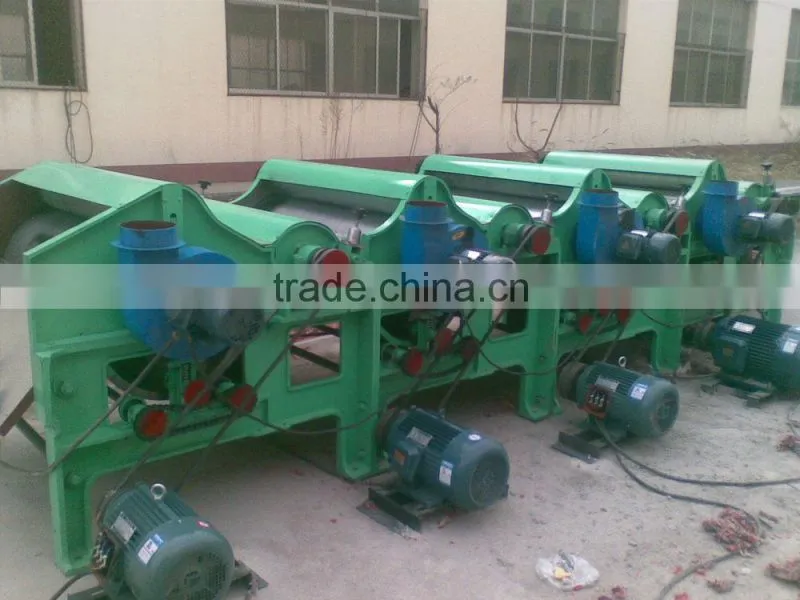Textile/cotton/yarn waste cleaning machine, cleaning machine