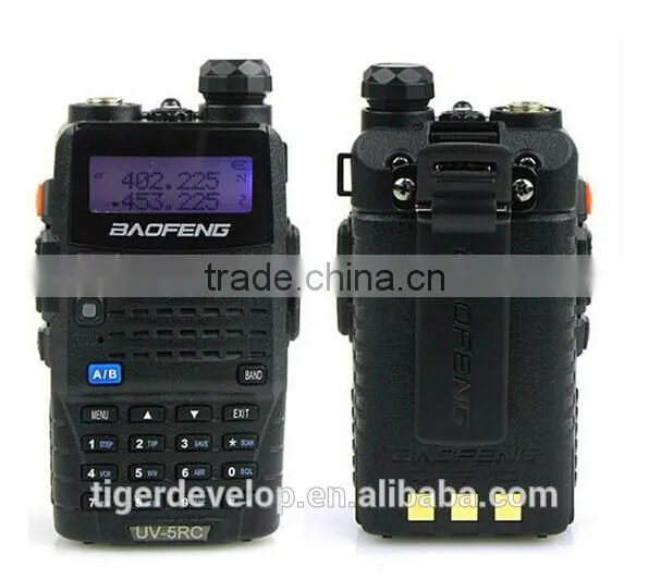 5w dual band baofeng uv-5r fm tiny walkie talkie