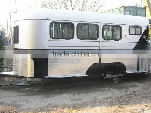 Deluxe 3 horse angle load horse trailer