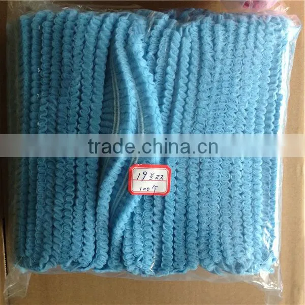 cleanroom disposable single elastic mob cap