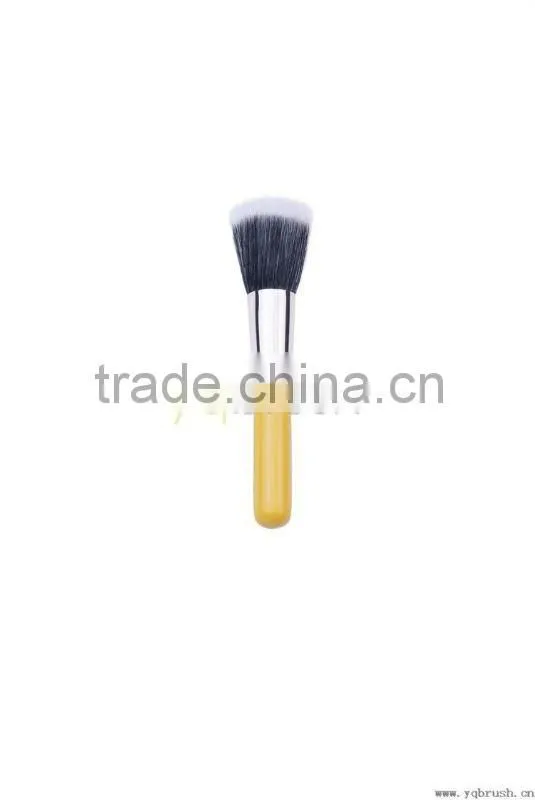 wood handle powder brush;synthetic powder brush;Nylon powder brush