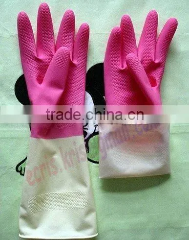 household gloves/rubber household glove/kitchen glove