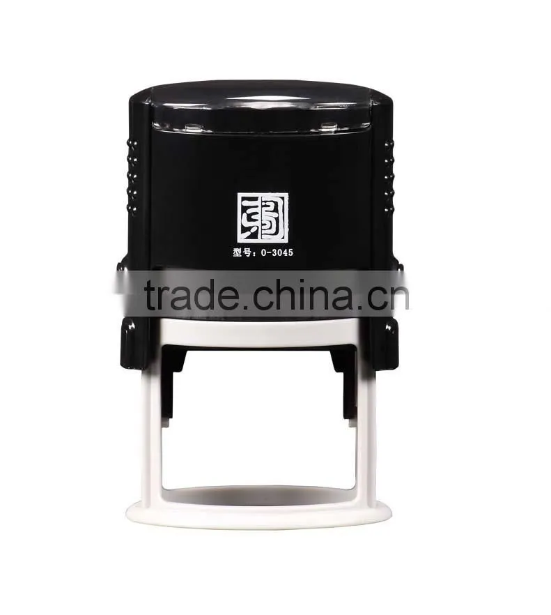 Free sample Oval 30x45mm Factory office use self inking type rubber stamp