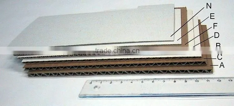 corrugated paper tabletop display
