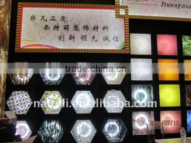 Restaurant Commercial Translucent Decorative Bar Counter Design
