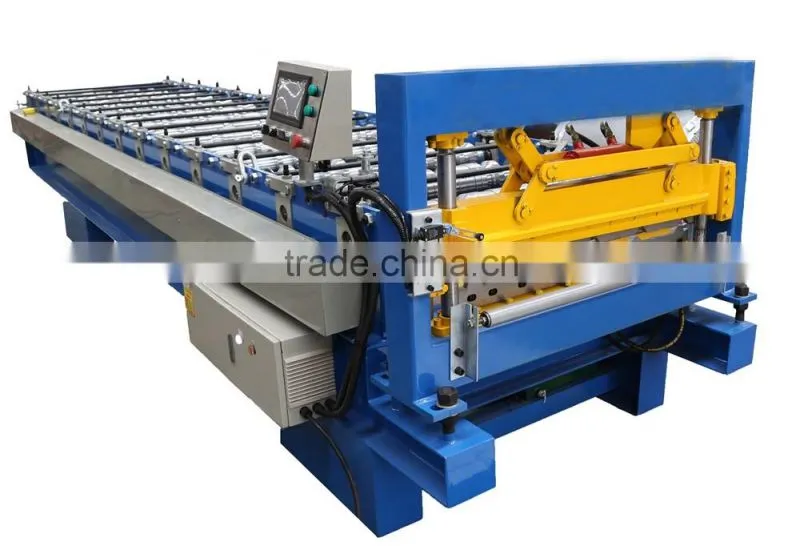 Metal Roof Ridge Cap Roll Forming Machine