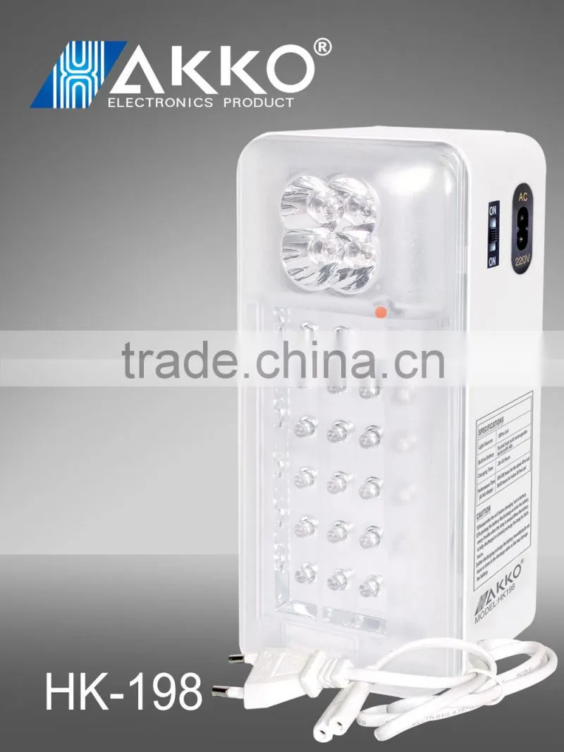 AKKO newest automatical rechargeable 28pcs LED Emergency Light