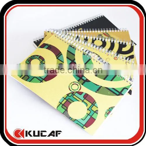 Customized Paper Spiral Notebook/school Notebook/kraft paper Notebook in Guangzhou