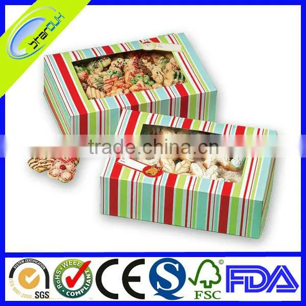 mini custom round macaron packaging box