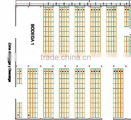 double deep pallet rack from china