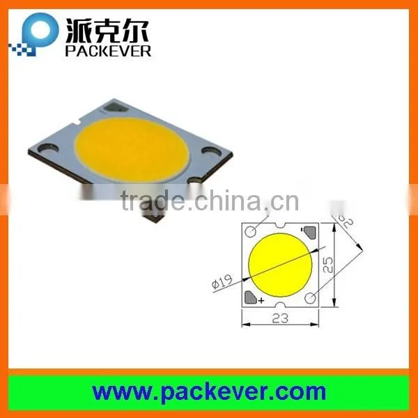 Hi-Power 25X23mm aluminum base COB LED diode 2800-6400LM 26-53W