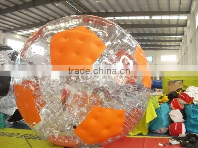 High quality inflatable water soccer ball Zorb roller ball for sale
