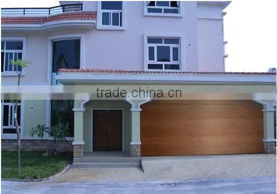 Sectional garage door