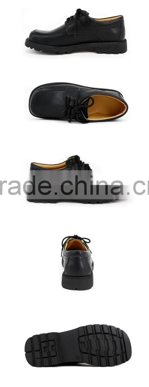 Factory Bulk School Uniform Shoes Price Wholesale Kids Black School Shoes
