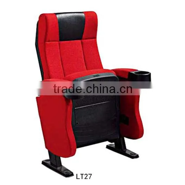 Best price funiture fabric Folding chair Modern theater seating for sale LT28