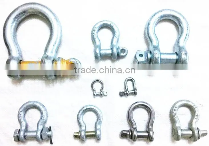EUROPEAN TYPE COMMERCIAL LARGE DEE SHACKLE