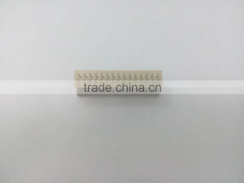 Pitch=2.0mm 30P white vertical PIN header