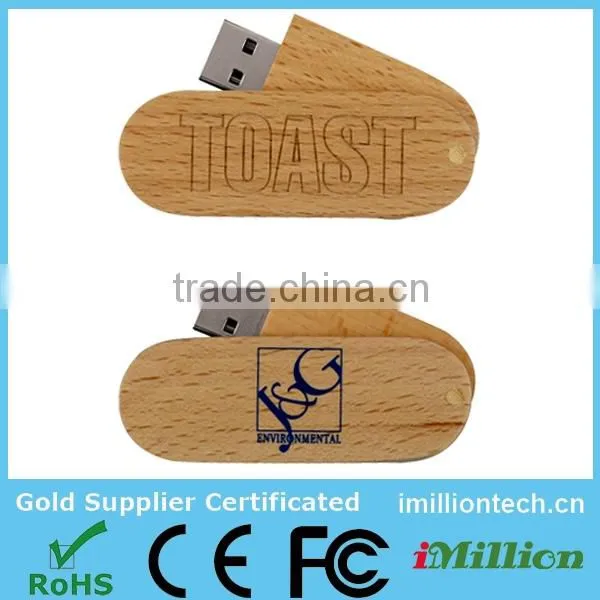 wholesale usb pen drive a-grade chip usb flash drive usb memory stick wood usb thumb drive