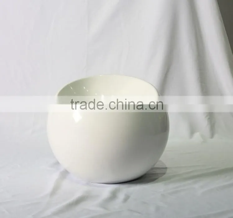 ABS plastic or Fiberglass Outdoor Garden Finn Stone Ball Chair