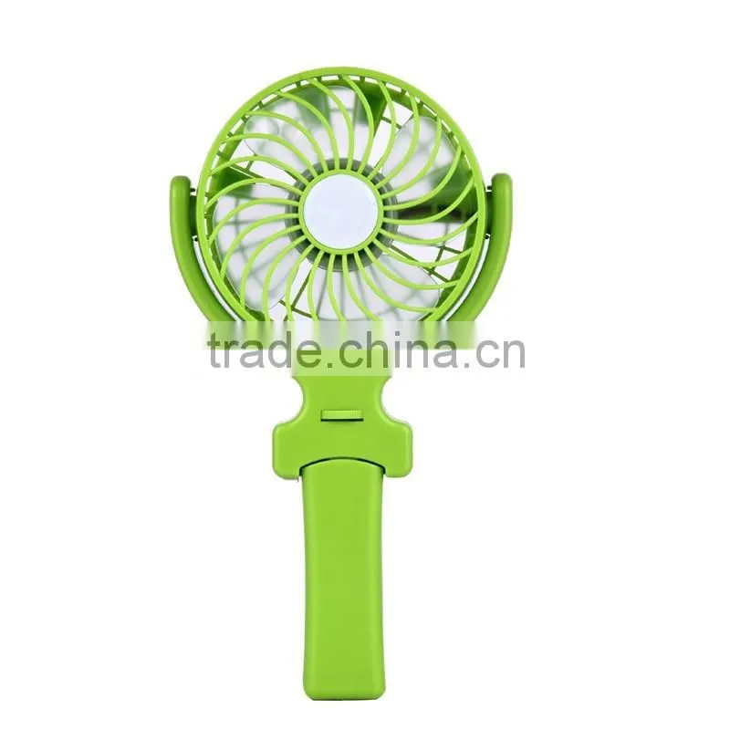 Mini Portable Fan Rechargeable Personal Handheld USB Desktop Fan Battery Operated / USB Powered Fan