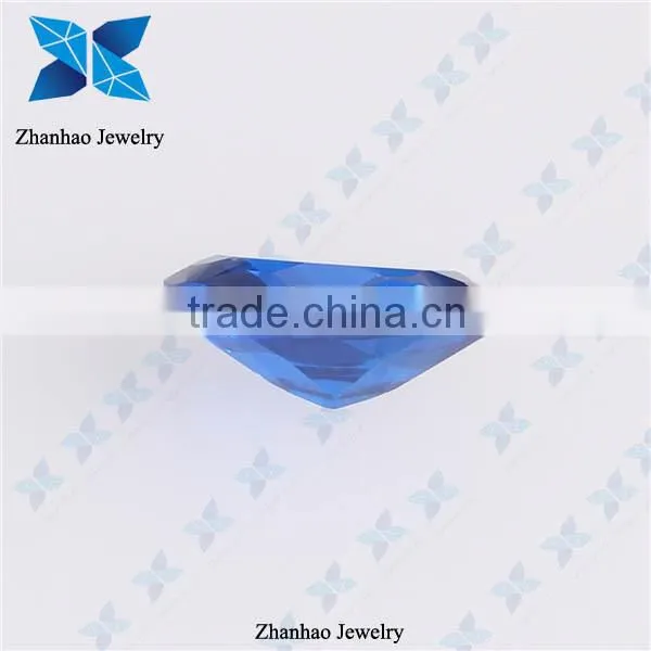 Oval cut rough synthetic spinel colored gems