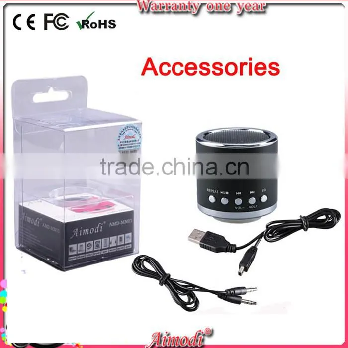 lower price mini speaker with modern design 2015 new speaker