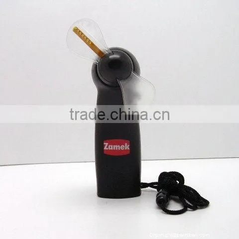Promotional mini flashing 7 led message usb fan