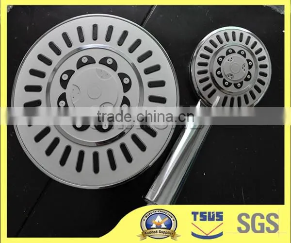 Chrome Surface Finishing With Diverter Bathroom Faucet Spout Feature shower head